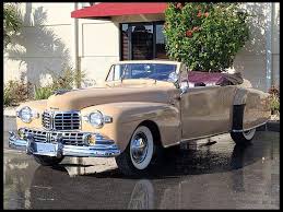 1947 Lincoln Continental Cabriolet Lincoln Continental Classic Cars Vintage Lincoln Cars