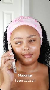 how many takes do you think this took? 😆 #MakeupTransition, ✨ inspired by  @choycebrown ✨