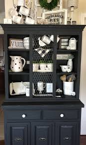 Alternative ways to use a hutch. Pin On Hutch Makeovers