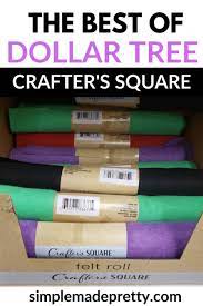 100 Best Dollar Tree Crafter S Square Supplies Dollar Tree Diy Crafts Dollar Store Crafts Dollar Tree