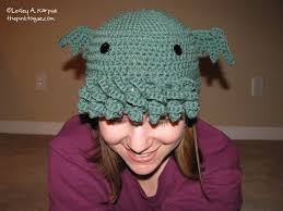 We've got over 105,000 designs perfect for your favorite geek, scientists, comic lovers and more. The Pink Toque Hats Showcase Crochet Cthulhu Toque