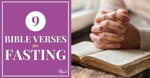 Parallel chapters · reading plan. 9 Bible Verses On Fasting