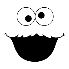 10 best sesame street face templates printable printablee com