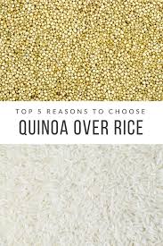 Top 5 Reasons To Choose Quinoa Instead Of Rice