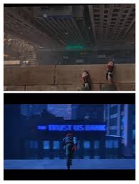 Bank operates in a number of states throughout the united states. In Spiderman Into The Spider Verse When Miles Tries To Jump Between The Buildings The First Time There Is A Trust Us Bank And Later In The Film He Make That Jump