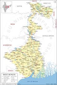West Bengal All District Map West Bengal Map, West Bengal State Map, Wb Map