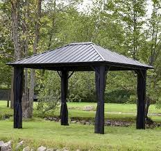 10 X 12 Gaspe Gazebo At Menards Gazebo Backyard Backyard Creations