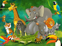 Wild Animals Cartoon Images 7 Pubzday Cartoon Zoo Animals Animal Mural Cartoon Animals
