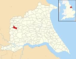 Modern map north yorkshire county with district captions. File Thornton East Riding Of Yorkshire Uk Parish Locator Map Svg Wikipedia