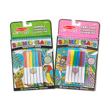 Warner stained glass stained glass supplies, tools, art glass, patterns, and more. Melissa Doug On The Go Stained Glass Fairy Tale Animals Coloring Pad 2 Pack Buy Online In Bahamas At Bahamas Desertcart Com Productid 51680968