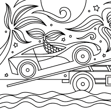 Y no puedes dejar pasar la oportunidad de tener en tus manos esta obra de arte. Miami Beach Adult Coloring Book By Jacober Creative Features Tow Trucks Cafecito And Liv Miami New Times