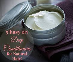 If your hair is damaged from over processing, using too many products or just plain genetics, consider giving it a deep conditioning treatment. 5 Diy Deep Conditioners For Natural Hair You Can Make Today Natural Hair Rules