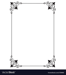 Decorative Page Border Vector 1728661 Jpg 380 400 Pixels Page Borders Clip Art Borders Page Borders Design