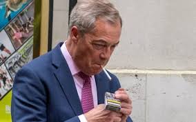General election 2024: Nigel Farage calls Clacton milkshake attack  'frightening'