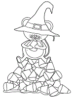 C o l o r i n g. Halloween Coloring Pages For Toddlers Preschool And Kindergarten
