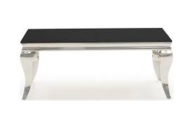 Wide & up coffee tables to reflect your style and inspire your home. Vida Living Louis Coffee Table Black Glass And Chrome Furnitureinstore