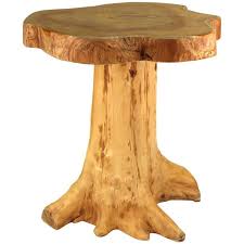 Modern Indonesian Wood Tree Trunk Side Table In 2020 Cedar Wood Projects Wood Tree Trunk Side Table
