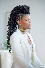 Fall 2017 Munaluchi Bride Magazine Feature Shyvon And Francesca Munaluchi Bride Natural Hair Bride Dreadlock Hairstyles Black Natural Hair Styles