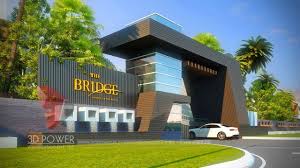 3d Architectural Rendering Of The Entrance Gate Of The Township Entrance Gates Design Main Gate Design Entrance Design