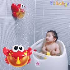 Outdoor crabs bubble machine baby bath toy bubble maker swimming bathtub soap machine toys for children with music water toy new. Crab Bubble Bath Toy Promotion Off 71