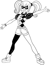 Harley quinn from dc super hero girls. How To Draw Supergirl From Dc Super Hero Girls Drawingtutorials101 Com Artofit