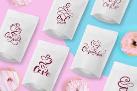 All these logo designs, such as ice cream logos and donut logos, will give you endless inspiration to design a logo for the dessert shop or bakery. Cupcake Dessert Logo In Logo Templates On Yellow Images Creative Store