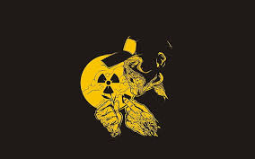 Available for hd, 4k, 5k pc, mac, desktop and mobile phones Hd Wallpaper Black And Yellow Hazard Wallpaper Dark Zombie Monster Radioactive Wallpaper Flare