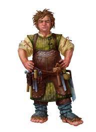 Male Halfling Carpenter Bigfoot Pathfinder Pfrpg Dnd D D 3 5 5th Ed D20 Fant Fantasy Character Design Dungeons And Dragons Characters Concept Art Characters