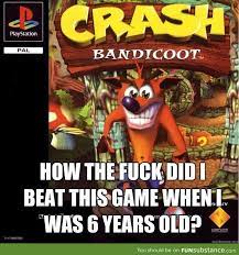 After Playing This Again Recently Funsubstance Crash Bandicoot Bandicoot Playstation Games