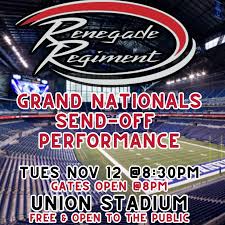 Today we are thankful for so many blessings, especially for the Union Band  family. Congratulations to all of the marching bands performing today at  the Macy's Thanksgiving Day Parade in NYC! Pictured: