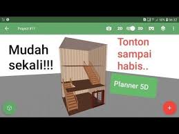 Cara Membuat Bangunan Bertingkat Mudah Sekali Planner 5d Desain Android Youtube In 2020 Planner Android Tutorial