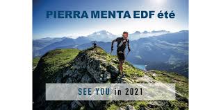 La descente de la brèche se fait sans problème puis 2142 (sous pirozan de la. Trail La Pierra Menta Ete Annulee