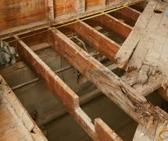 Easy to read instructions on glueless click installation for floating hardwood flooring. How To Repair A Butchered Floor Joist Fine Homebuilding