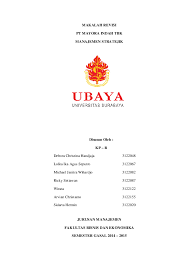 Myor) atau mayora group (melakukan bisnis sebagai pt torabika eka semesta) adalah salah satu kelompok bisnis produk konsumen di indonesia, yang didirikan pada tanggal 17 februari 1977. Pdf Analisa Manajemen Stratejik Pt Mayora Indah Tbk Michael Janitra Academia Edu