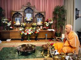 When she returned home, sarada looked at the new photo that she had taken with both of her parents and smiled happily. Sarada Devi Puja Vedanta Society