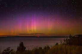 The beautiful mackinac bridge that traverses the straits of mackinac and connects the upper and lower peninsulas of michigan is one of the best places in the state to make a perfect northern lights photo. Headlands Dark Sky Park How To Catch The Northern Lights And More