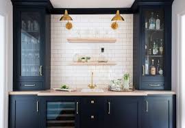 Oh the beauty of a traditional kitchen with touches of modern design. 40 Amazing Navy Kitchen Cabinets For Decorating Your Kitchen Navy Kitchen Cabinets Repainting Kitchen Cabinets Blue Kitchen Cabinets