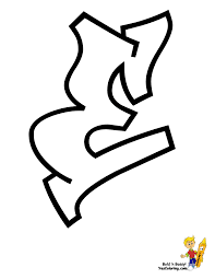 Font graffiti free download tipografi desain model. Cool Graffiti Abc Coloring Pages Numbers Free Alphabet Coloring