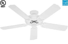 Ceiling fans are the most convenient method of cooling your environment while keeping the energy costs low. Hunter 52 Sea Air White Outdoor Ceiling Fan Model 53054 Dan S Fan City C Ceiling Fans Fan Parts Accessories
