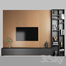 Https 3dsky Org 3dmodels Show Tv Wall 1 3 Living Room Design Modern Wall Tv Unit Design Luxury Living Room
