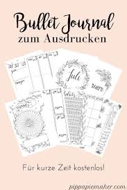 Gestalte mit dieser vorlage kostenlos einen gutschein zum ausdrucken.füge einfach auf der. Pippas Bujo Ein Komplettes Bullet Journal Zum Ausdrucken Pippa Pie Maker Bullet Journal Ausdrucken Journal