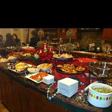 Italian christmas eve appetizer recipes include baked stuffed shrimp, whipped baccala, bagna cauda, clams oregano dip, crisp sardine twists and roasted oysters. Christmas Appetizer Buffet2 Christmas Dinner Buffet Christmas Appetizers Party Christmas Buffet