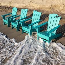 Polywood Wave 2 Piece Adirondack Chair Set With The Crest Chair Pws584 1 Polywood Official Store In 2020 Adirondack Chair Polywood Adirondack Rocking Chair