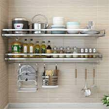 New and reconditioned catering equipment. Punch Free 304 Stainless Steel Kitchen Wall Mounted Seasoning Rack Kitchen Supplies Storage Rack Shopee Malaysia