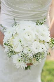 You can choose them as. All White Ranunculus And Chrysanthemum Bouquet