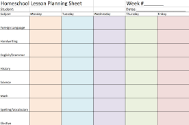 This free printable homeschool planner in pdf can help! Free Homeschool Lesson Planning Sheet Simply Being Mommy