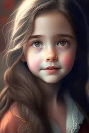 In the style of Gustav Dora, a sweet ..."