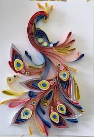 Quilling Peacock By Djamellg Paper Quilling Jewelry Paper Quilling Designs Paper Quilling For Beginners
