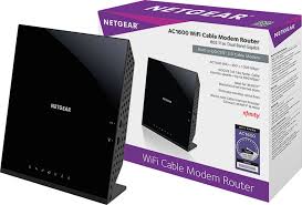 Docsis stands for data over cable service interface specification and was first introduced to the world in 1997. Netgear Dual Band Ac1600 Router With 16 X 4 Docsis 3 0 Cable Modem Black C6250 100nas Best Buy
