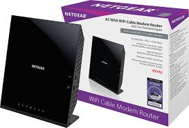 Cable modem buying tips and faq's. Netgear Dual Band Ac1600 Router With 16 X 4 Docsis 3 0 Cable Modem Black C6250 100nas Best Buy